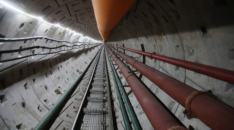 Part of the Power of Siberia pipeline