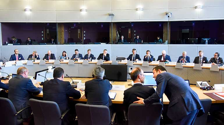 Meeting on Russian gas transit via Ukraine.