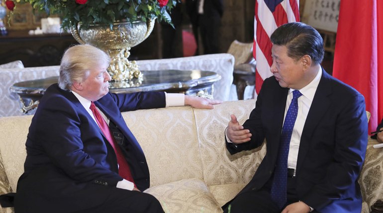 Xi Jinping and Donald Trump