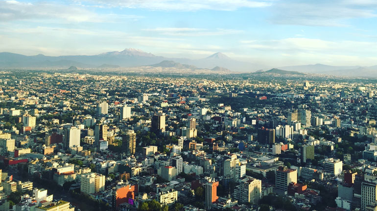 Skyline of Mexico City