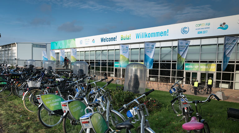 COP23 in Bonn.