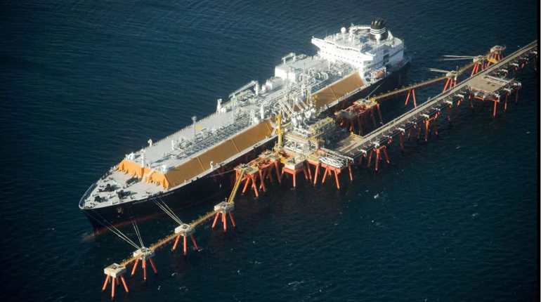 Charts showing LNG exports to Latin America and the Caribbean from the US and Trinidad