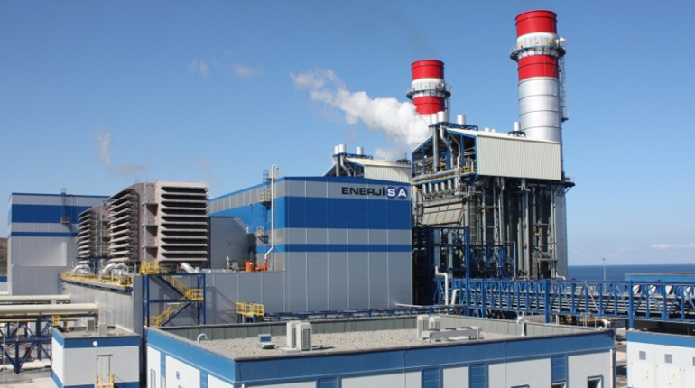 A gas power plant in Turkey.
