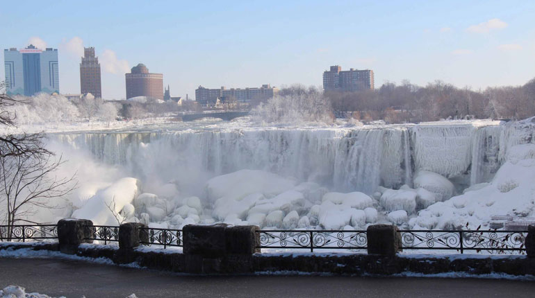 Frozen Niagara Falls