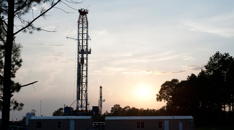 Drilling in Haynesville