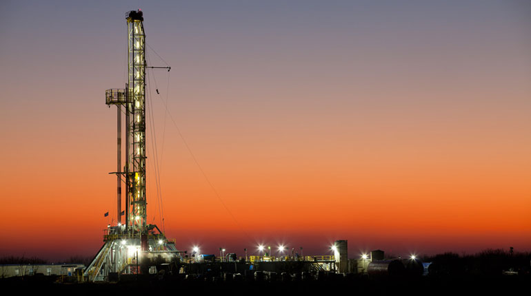 Drilling in the Maverick Basin, Texas