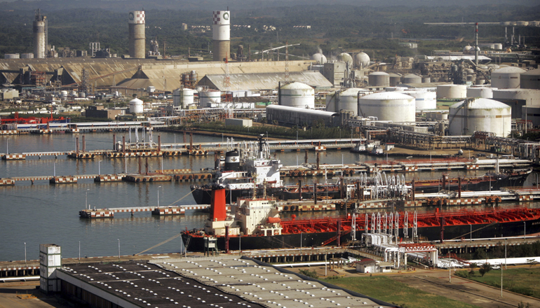 The Moomba gas plant in the Cooper Basin.