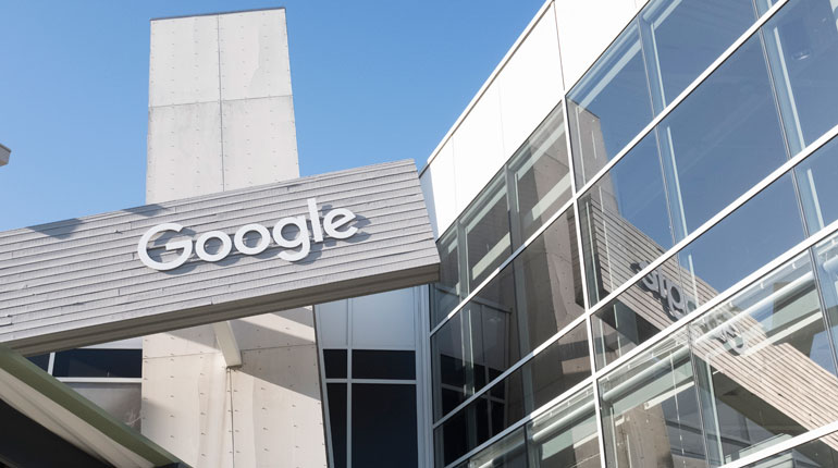Google's headquarters in Mountain View, California
