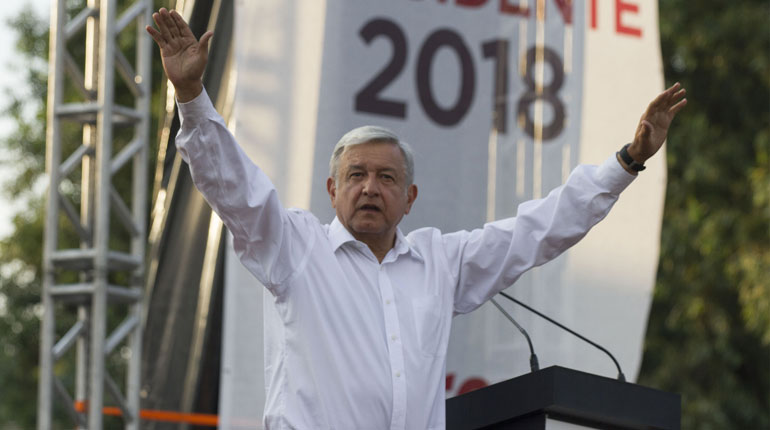 Andres Manuel Lopez Obrador, front runner in Mexico’s preidential election
