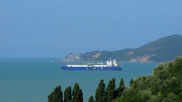 Petronas’s Sabah oil and gas terminal in Malaysia