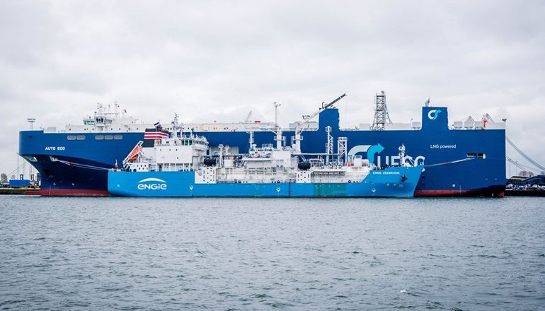 Engie’s LNG bunkering vessel