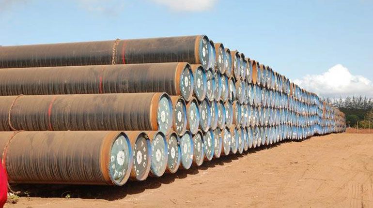 The landing point  of Nord Stream 1  in Germany