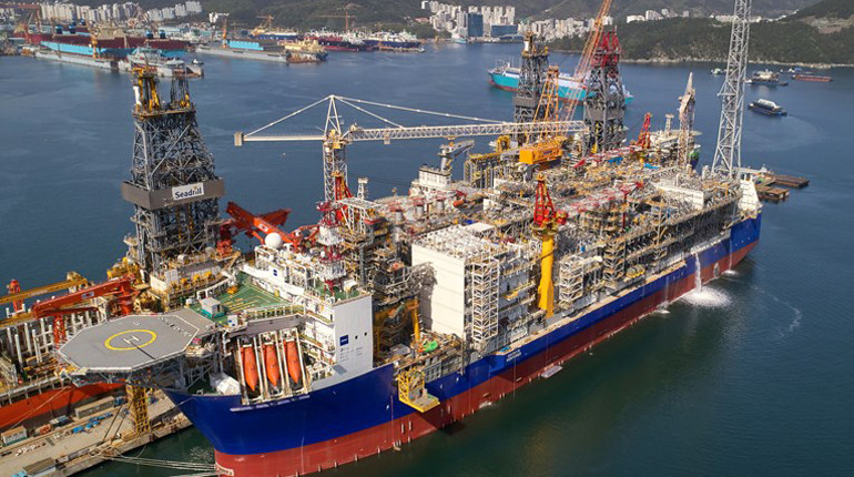 The FPSO vessel for the Ichthys LNG project