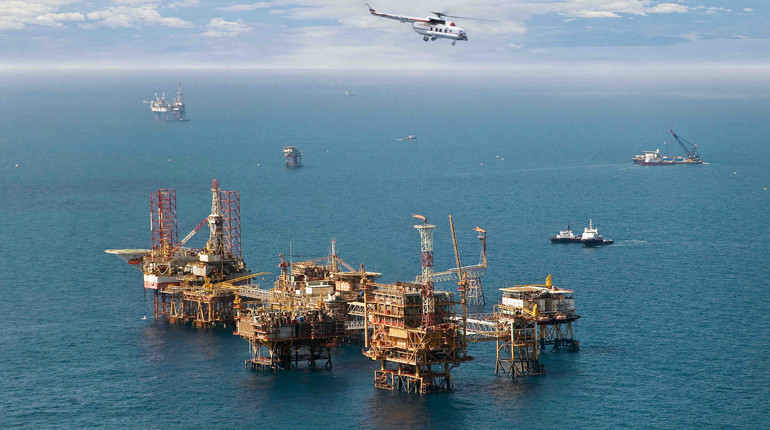 An LNG terminal in China