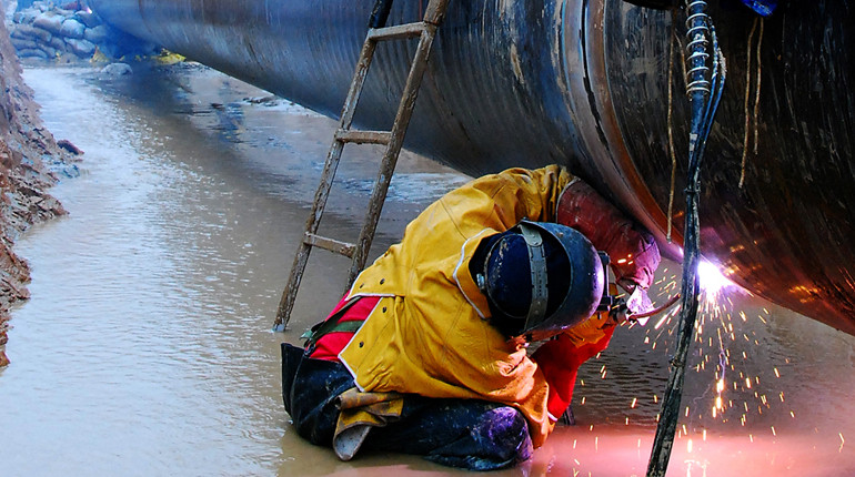 PetroChina pipeline work