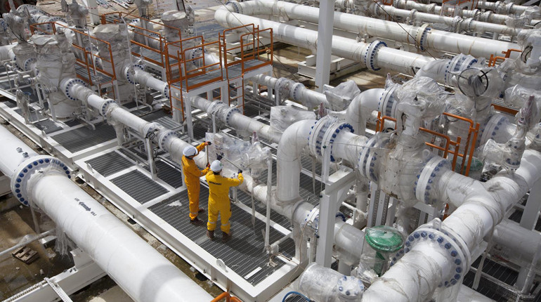 Petronas's Sabah oil and gas terminal