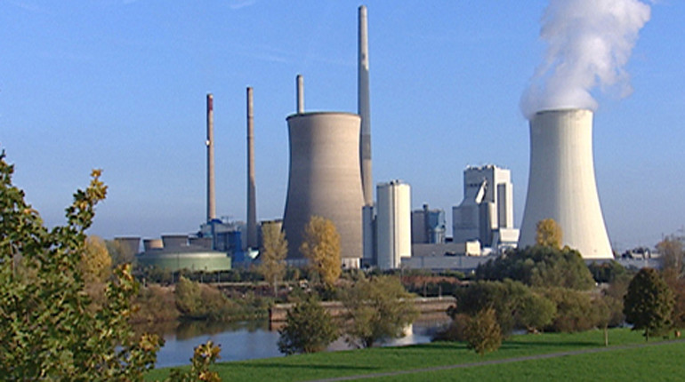 A coal-fired power plant in Germany