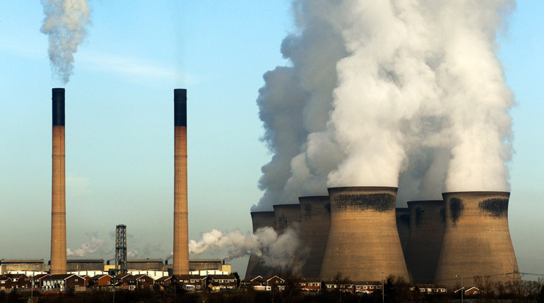 Ferrybridge coal-fired power stations