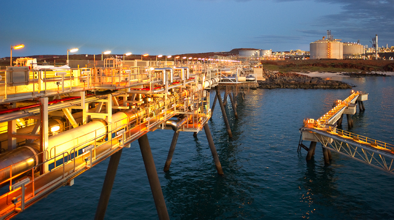 Woodside's Pluto LNG plant, Australia