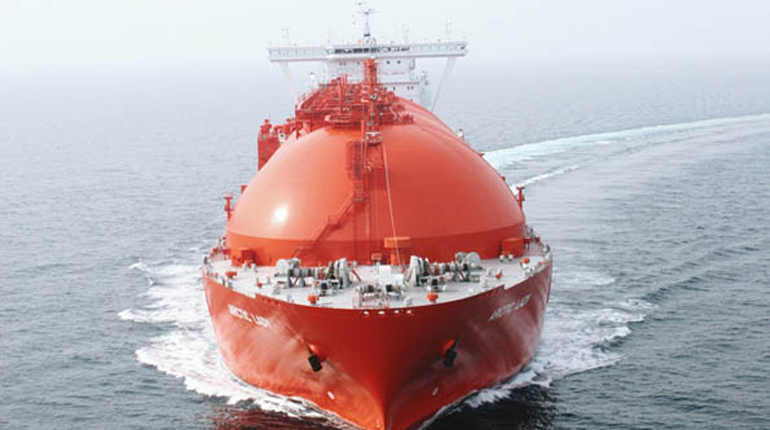 Hoegh LNG FSRU at jetty